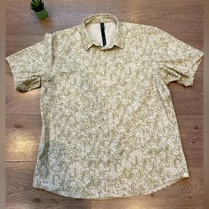 Lululemon Man Button Down Dress Shirt